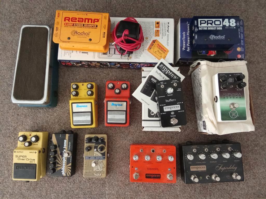 diverse effectpedalen, Musique & Instruments, Effets, Reverb, Compresseur, Enlèvement ou Envoi