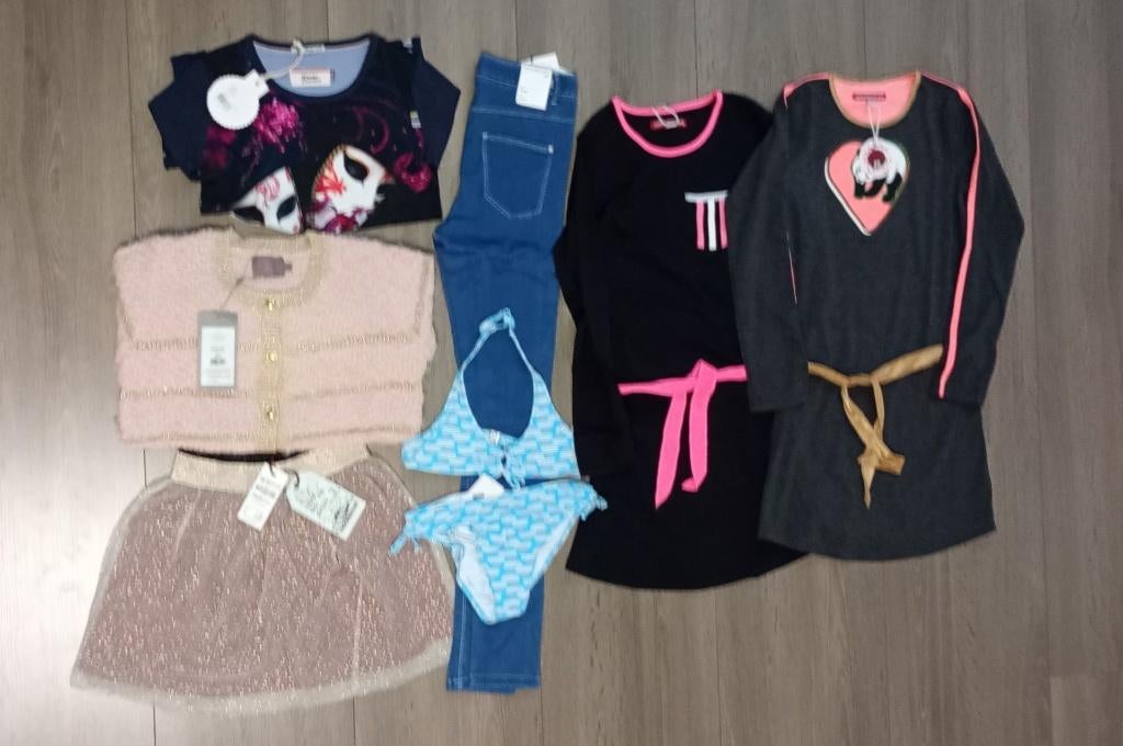 pakket nieuwe meisjeskleding merken maat 146, Kinderen en Baby's, Kinderkleding | Maat 146, Nieuw, Meisje, Ophalen of Verzenden