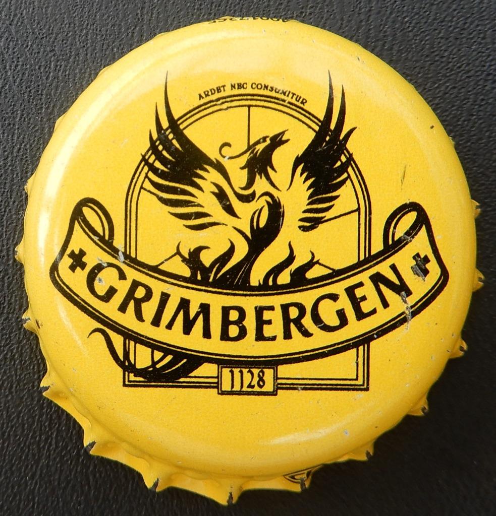 Capsule de bière 979 Grimbergen blonde, Collections, Marques de bière, Utilisé, Autres types, Envoi