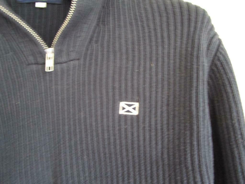 trui heren scapa maat S, Ophalen of Verzenden, Gedragen, Maat 46 (S) of kleiner, Blauw