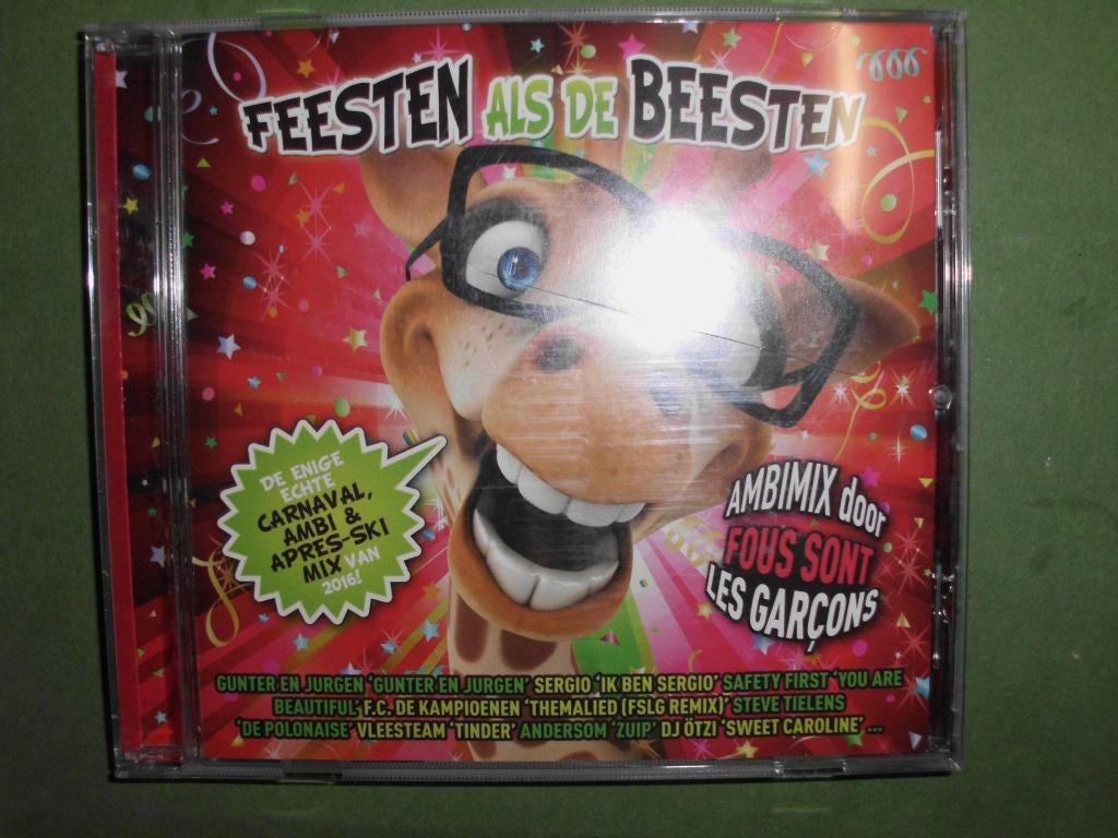 CD Feesten als de Beesten, carnaval, après-ski, Cd's en Dvd's, Ophalen, Zo goed als nieuw