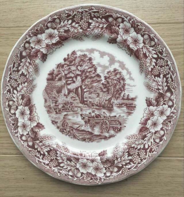 Toile de Jouy bord