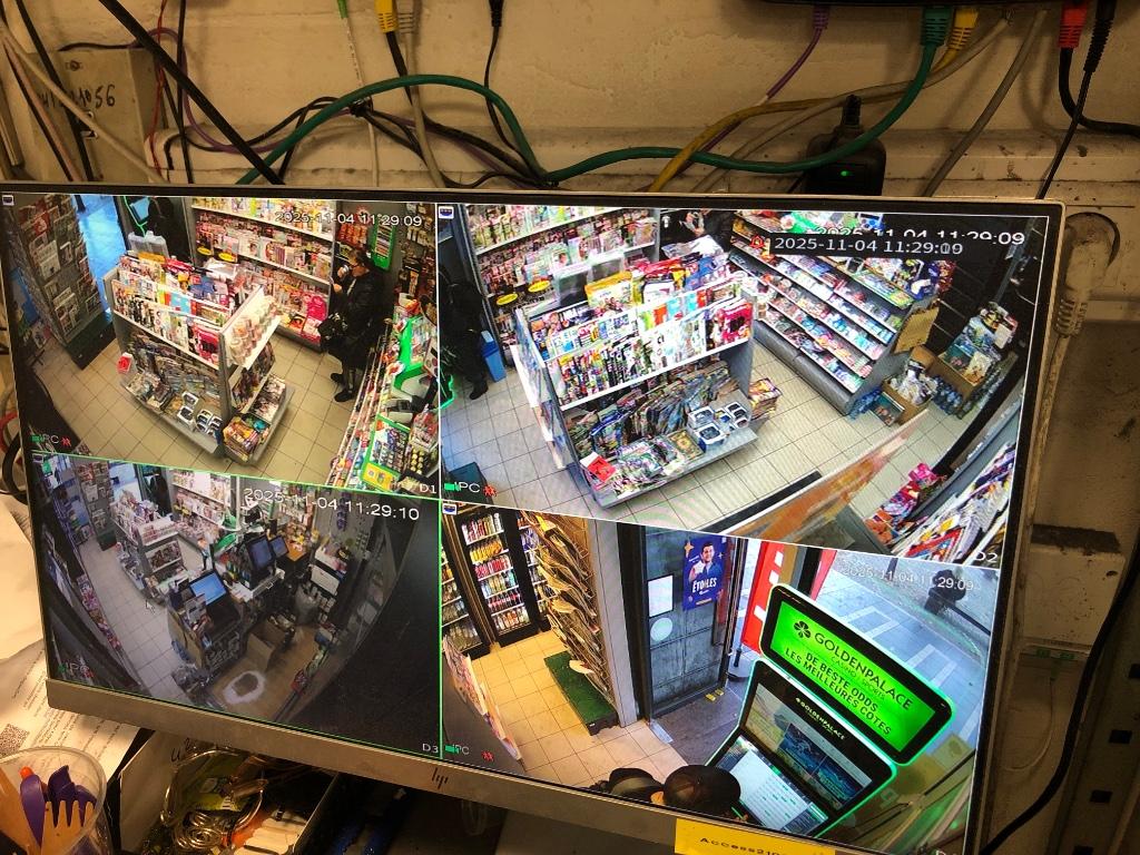 Camera surveillance avec écran, Enlèvement ou Envoi, Utilisé, Caméra d'intérieur