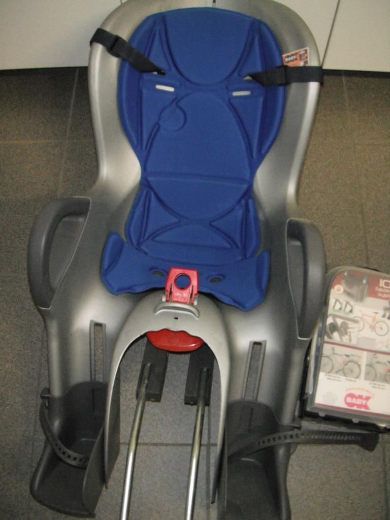 fietsstoel OK baby 10+ sirius + slot, zo goed als nieuw, Enlèvement, Comme neuf, Siège arrière
