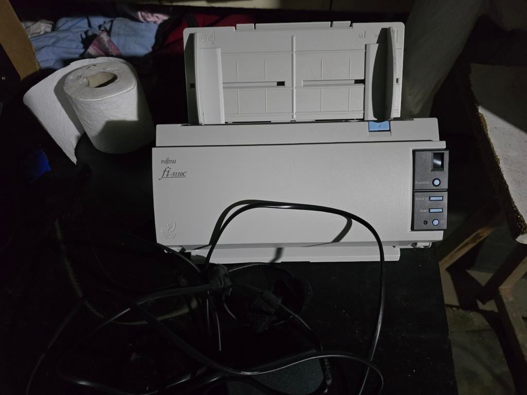 Professionele fujitsu fi-5110C duplex scanner, Computers en Software, Ophalen of Verzenden, Gebruikt, Documentscanner, Windows