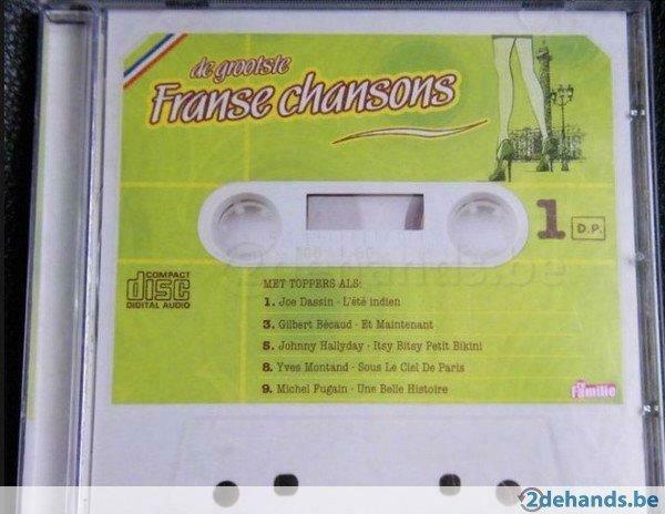 CD De Grootste Franse Chansons 1