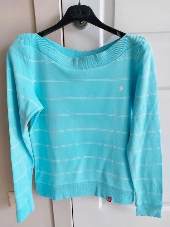 Vêtement femme fille Magnifique pull bleu clair taille M Esp, Taille 38/40 (M), Enlèvement ou Envoi, Porté, Bleu