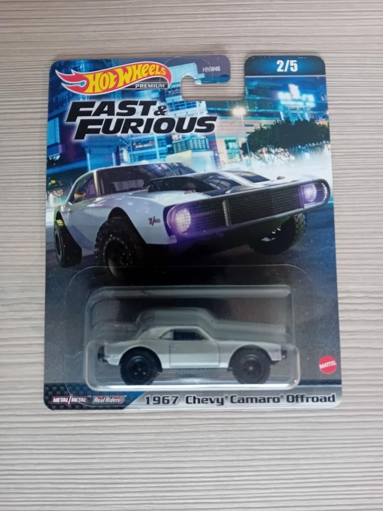 Hotwheels F&F chevy camaro offroad, Ophalen of Verzenden, Nieuw