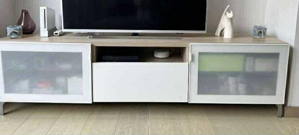 tv meubel, Ophalen, Minder dan 50 cm, 75 cm of meer, Zo goed als nieuw