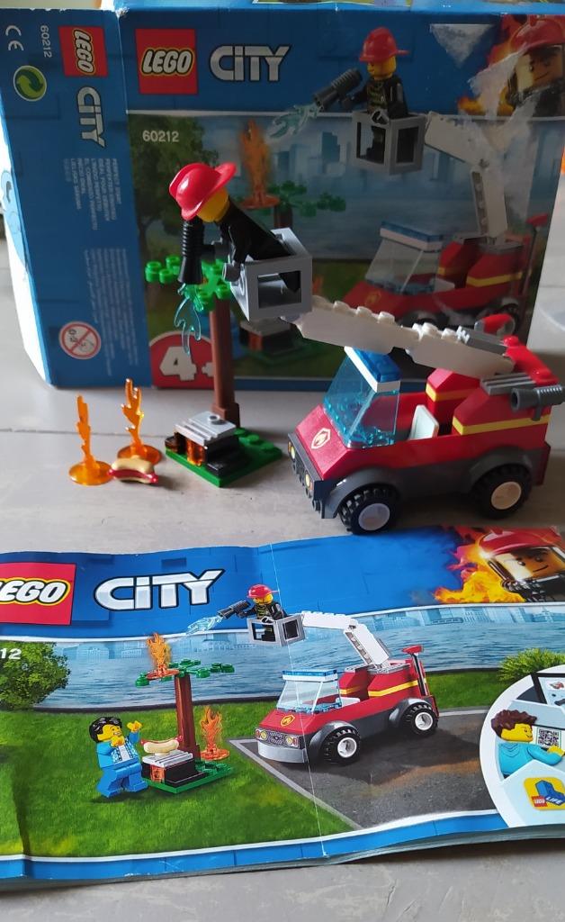 Lego city 60212 l extinction du barbecue, Enlèvement ou Envoi, Comme neuf, Ensemble complet, Lego