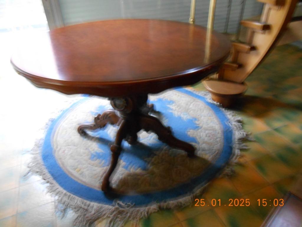belle table ronde, Maison & Meubles, Tables | Tables à manger, Rond, Comme neuf, 50 à 100 cm, Enlèvement ou Envoi