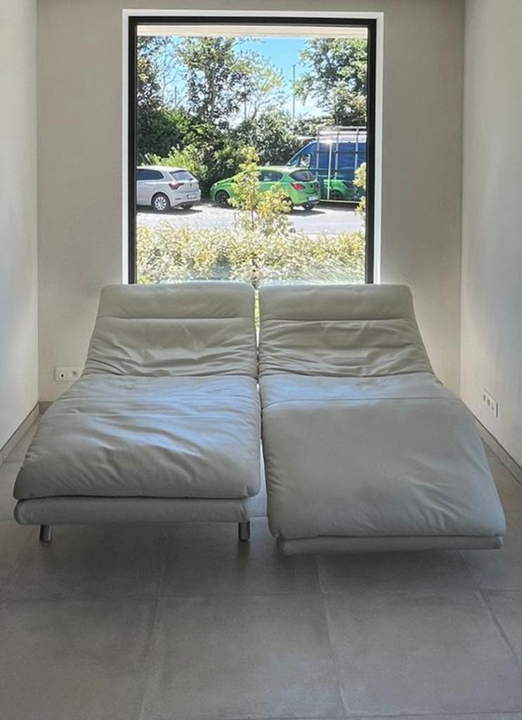 Chaises longues électriques en cuir, 150 cm ou plus, Design, Moins de 150 cm, Enlèvement