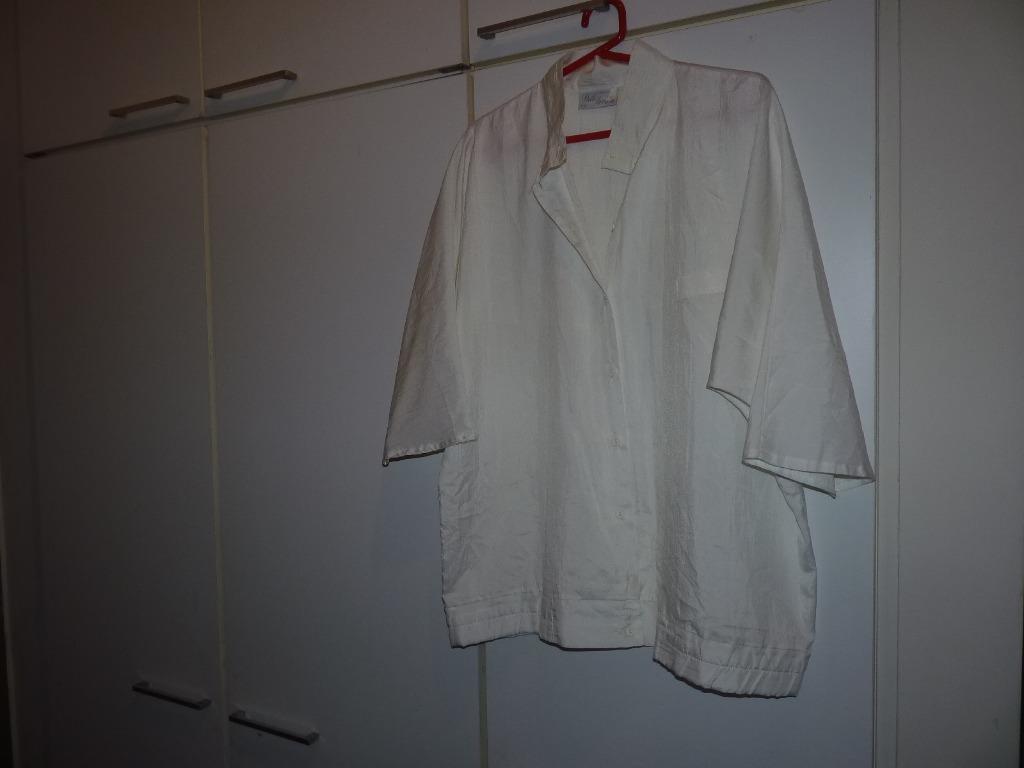 Chemisier Belle Epoque taille 40, Enlèvement ou Envoi, Porté, Taille 38/40 (M), Blanc