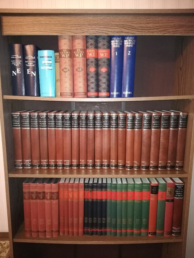 Winkler Prins Encyclopedisch Jaarboek (van 1961 t.e.m. 1997), Boeken, Encyclopedieën, Ophalen, Zo goed als nieuw, Los deel, Winkler Prins