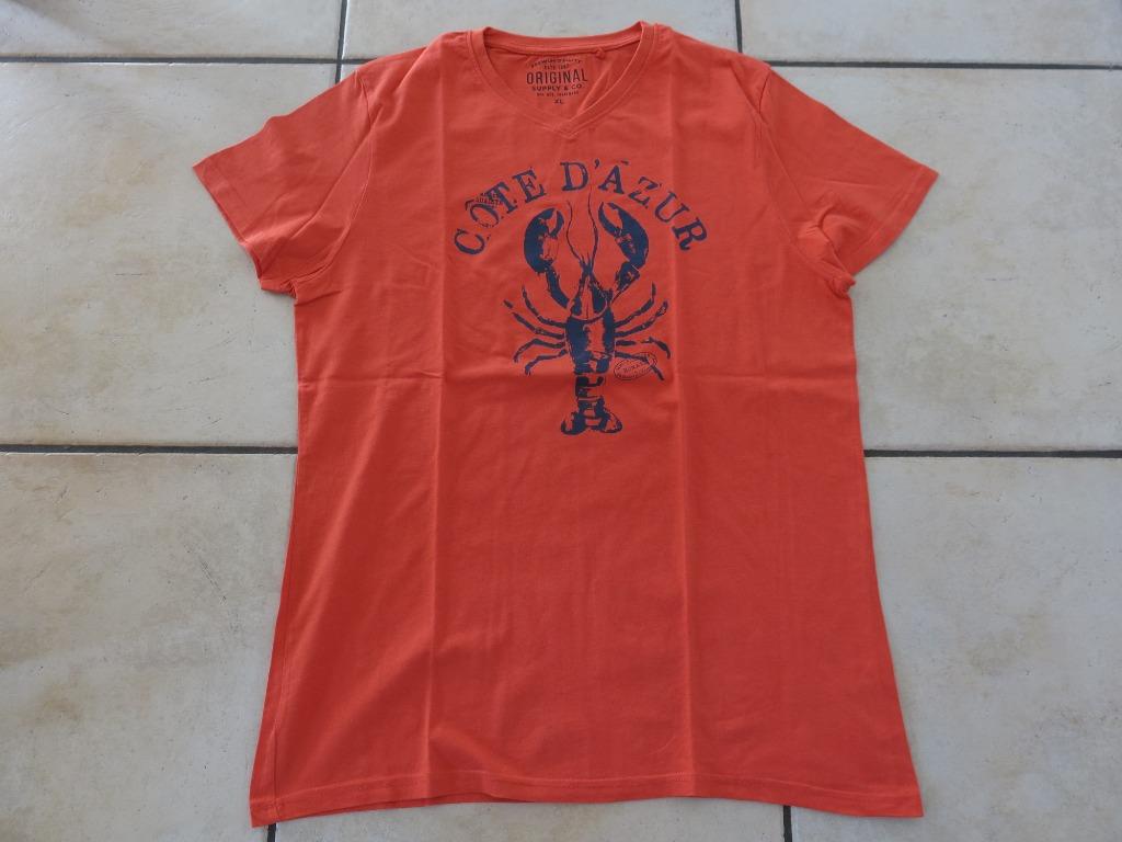 Een T-shirt homard, maat XL, NIEUW, Enlèvement ou Envoi, Neuf, Taille 56/58 (XL)