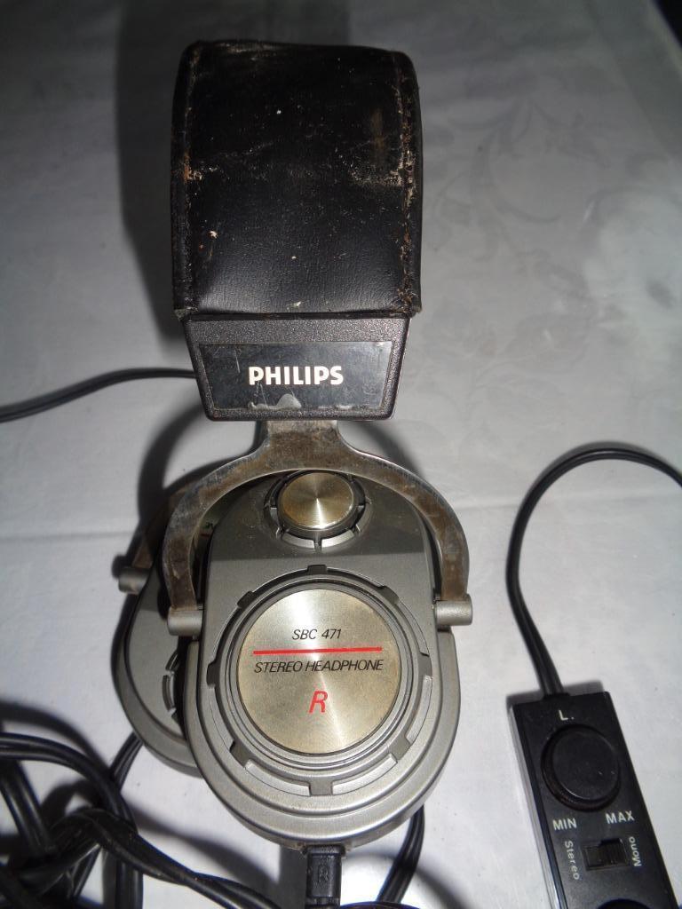 Stereo koptelefoon Philips SBC 471, Audio, Tv en Foto, Ophalen of Verzenden, Gebruikt, Over oor (circumaural), Philips