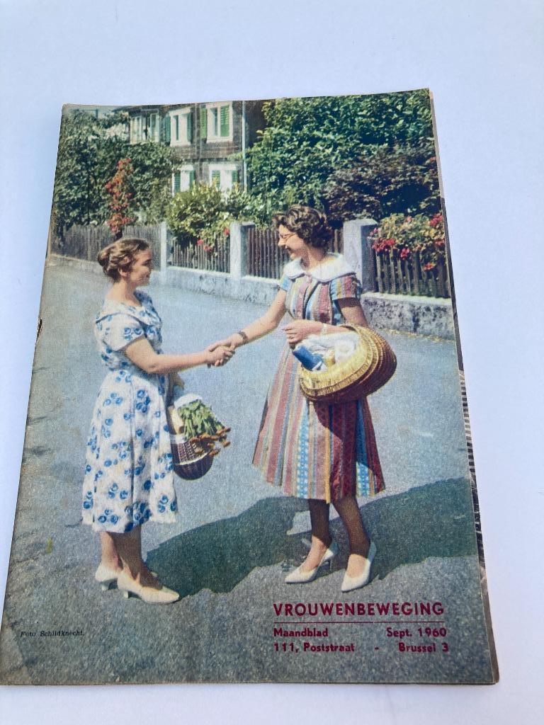 Vrouwenbeweging sep 1960: Chopin, Ciney koelkasten, Cichorei, Enlèvement ou Envoi, 1940 à 1960, Journal ou Magazine