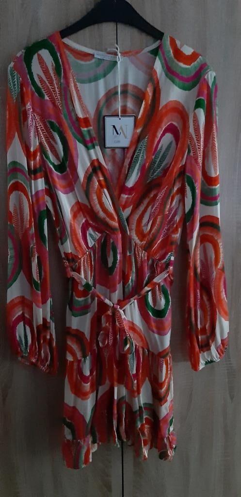 Nouvelle robe d'été colorée signée Mondieux Madame, Neuf, Taille 38/40 (M), Autres couleurs, Mondieux Madame