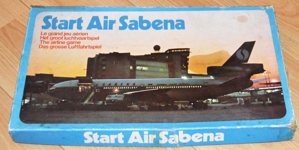 Vintage spel Start Air Sabena '75, Verzamelen, Sabenasouvenirs, Ophalen of Verzenden, Gebruikt