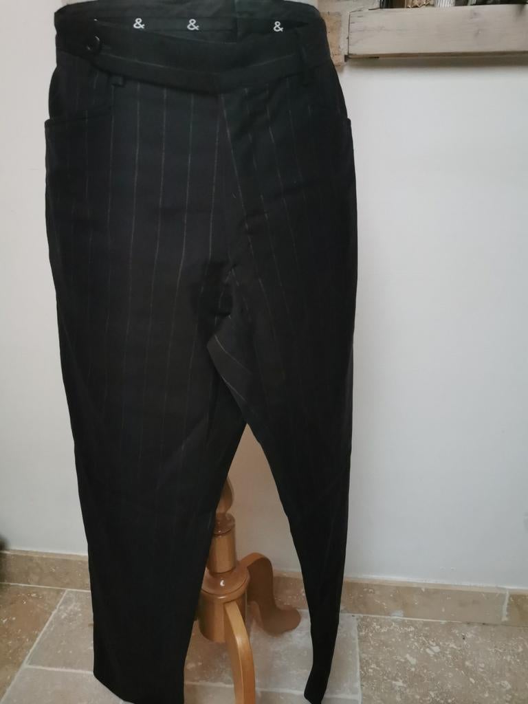 Mooie gestreepte heren broek van Dolce & Gabbana, Kleding | Heren, Ophalen of Verzenden, Gedragen, Maat 48/50 (M)