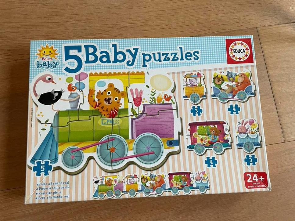 Babypuzzel educa, Ophalen