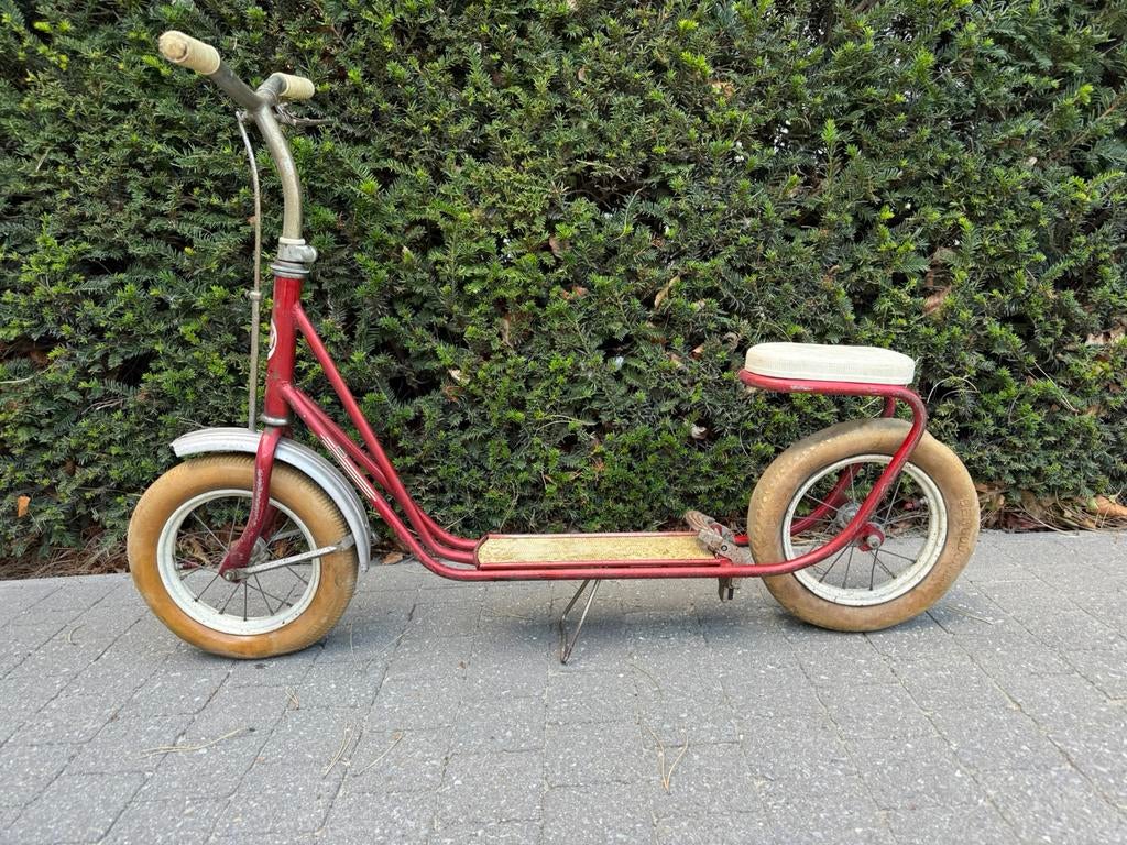 Vintage trottinette fifties/sixties, Fietsen en Brommers, Fietsen | Oldtimers, Ophalen, MW, Jaren '50