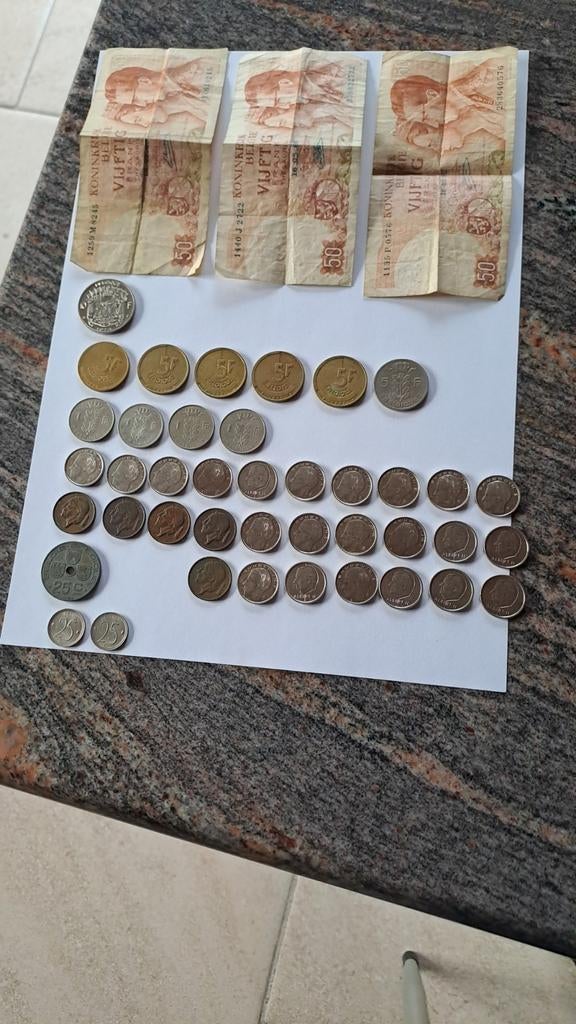Belgisch geld, Ophalen