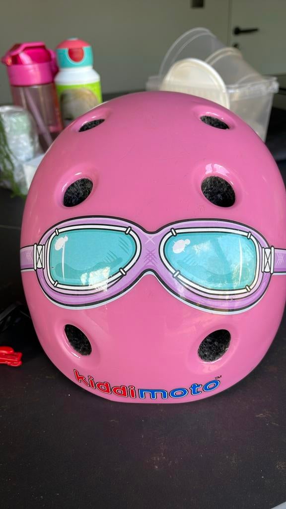 Kiddimoto fietshelm, Fietsen en Brommers, Ophalen, Gebruikt, XXS