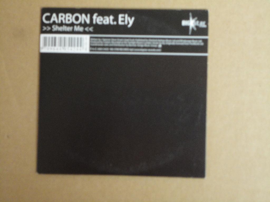 CD - CARBON feat. ELY – Shelter Me, Enlèvement ou Envoi