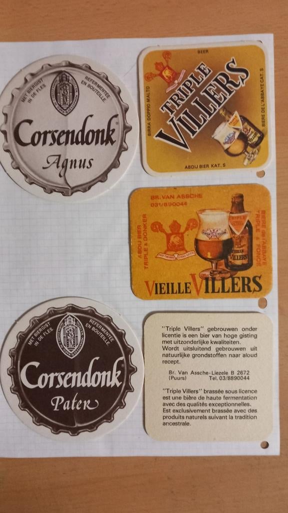 Sous-bocks Belge (808), Enlèvement ou Envoi, Comme neuf