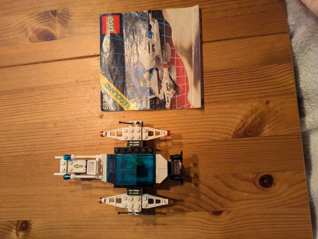 Vintage Lego 68672 lunar rover compleet met boekje, Ophalen of Verzenden