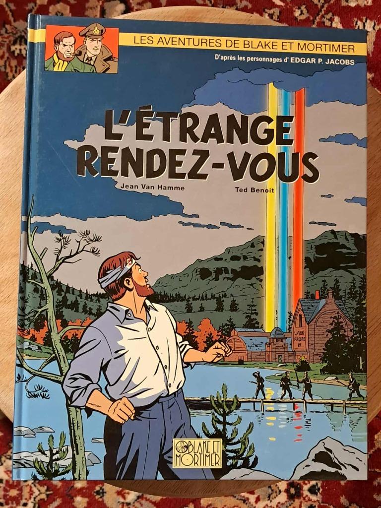 Blake et Mortimer - L'étrange rendez-vous, Une BD, Enlèvement ou Envoi, Comme neuf, Edgar P. Jacobs