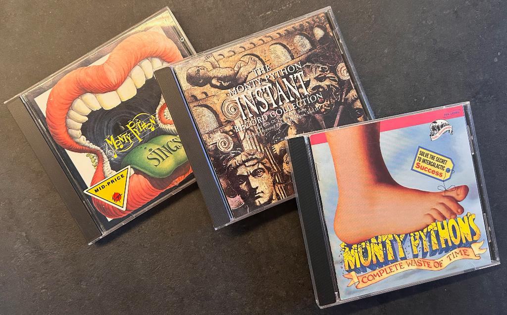 MONTY PYTHON - Sings, Instant coll. & Complete waste (3 CDs), Verzenden, Zo goed als nieuw