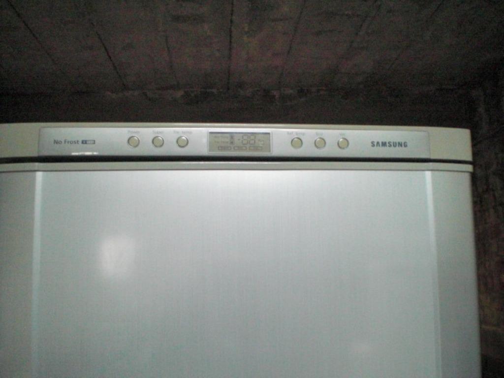 samsung frigo + congelateur, Electroménager, Réfrigérateurs & Frigos, 160 cm ou plus, Enlèvement, Utilisé, 45 à 60 cm