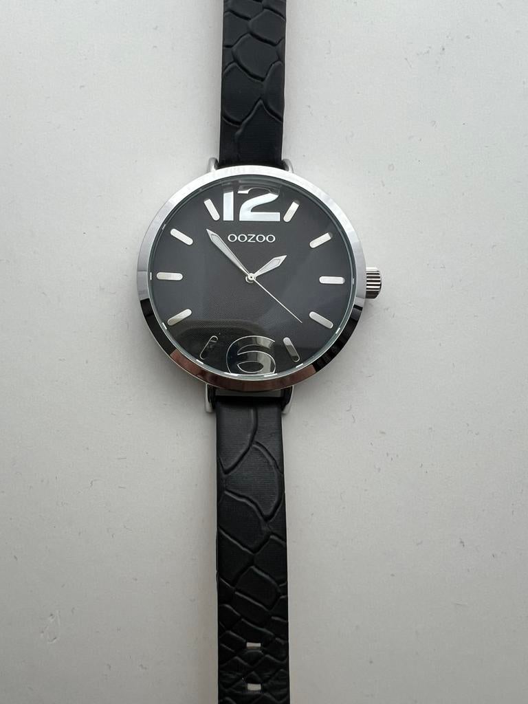 Montre OOZOO, Enlèvement ou Envoi, Comme neuf, Argent, Cuir