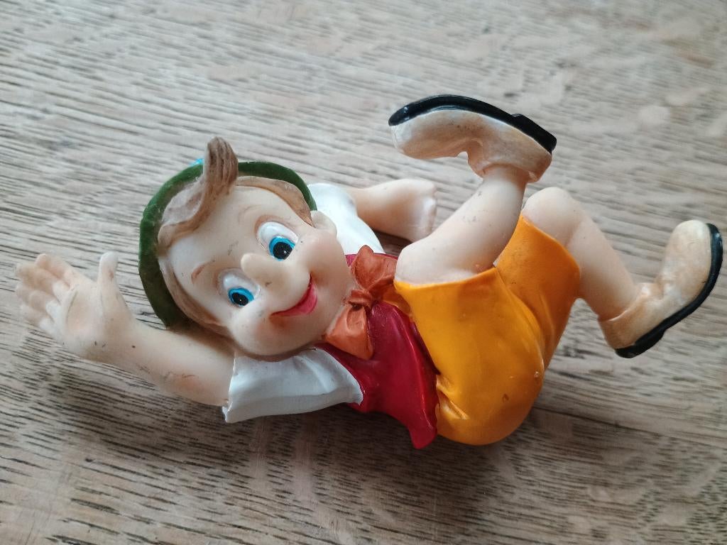 Pinokkio beeldje harde kuststof, Verzamelen, Ophalen