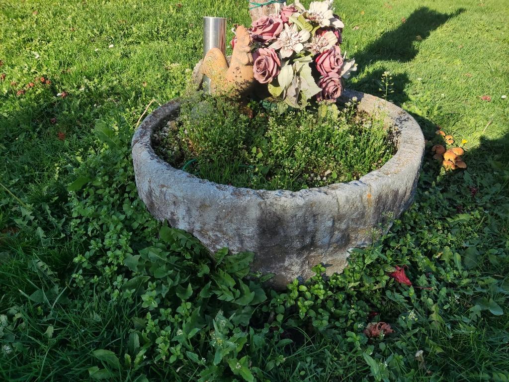 Bac en pierre de Herve, Ophalen, Steen, Minder dan 30 cm, Rond