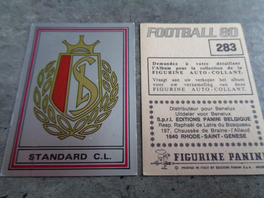 AUTOCOLLANT PANINI FOOTBALL 80 STANDARD HATCH 1980, Envoi, Comme neuf, Autocollant