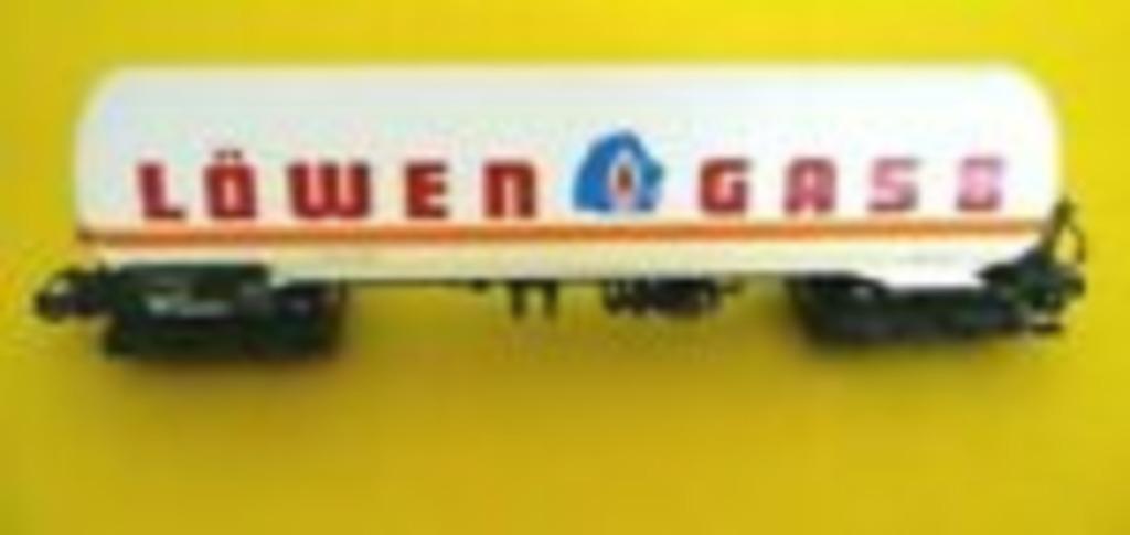 4798 MÄRKLIN HO - Ketelwagen Löwen Gas nr 8/Wagon citerne nr, Marklin, Ophalen of Verzenden, Analoog, Gopingen