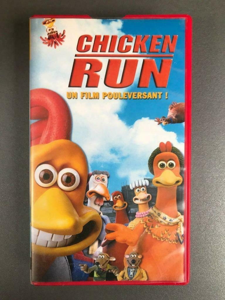 VHS Chicken run -, Gebruikt, Tekenfilm, Alle leeftijden, Ophalen of Verzenden
