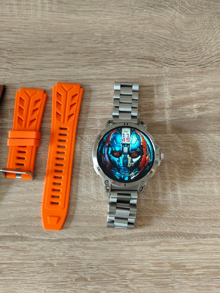 Smart watch sport heren. 50 euro of doe een goed bod., Handtassen en Accessoires, Horloges | Heren, Ophalen