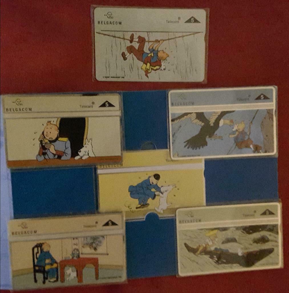 Carte telephonique tintin, Enlèvement ou Envoi