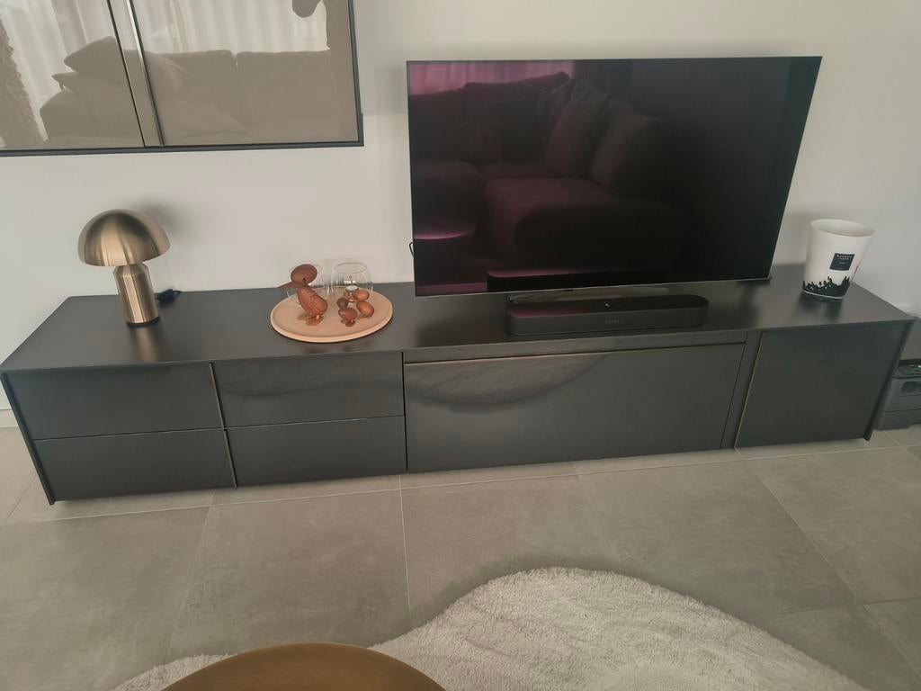 Design tv kast in perfecte staat - Molteni&C, Ophalen, Zo goed als nieuw