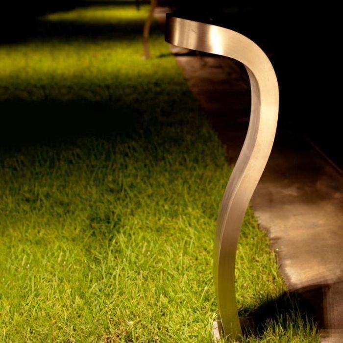 verlichting tuin royal botania cobra inox 80cm, Inox, Minder dan 50 watt, Nieuw, Ophalen of Verzenden