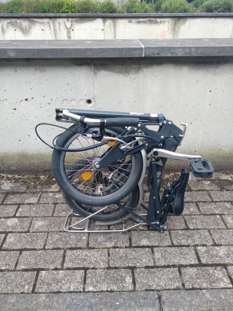 velo pliable16 pouce diblasi, Vélos & Vélomoteurs, Vitesses, 16 à 18 pouces, Enlèvement ou Envoi, Comme neuf