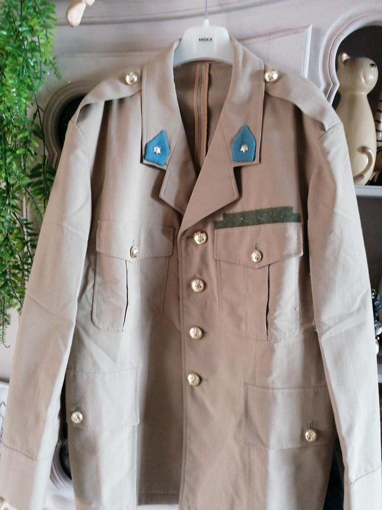 Service dress armée belge. Aviation légère. Num 14