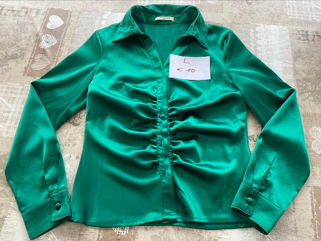 Bloese, Kleding | Dames, Ophalen, Drole de copine, Maat 42/44 (L), Zo goed als nieuw
