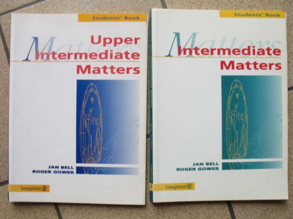 Intermediate Matters en Upper Intermediate Matters: 2 boeken, Livres, Enlèvement ou Envoi, Utilisé, Anglais, Jan Bel