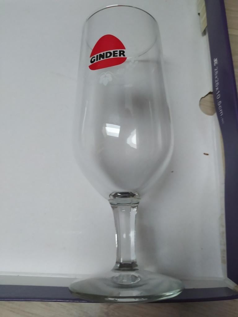 Bierglas Ginder Ale, Verzamelen, Biermerken, Ophalen of Verzenden, Zo goed als nieuw