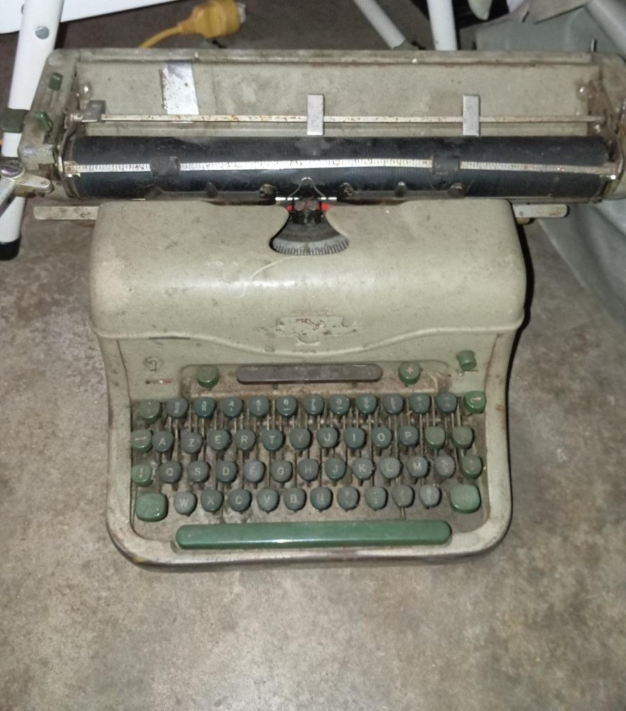 vintage typmachine, Enlèvement, Utilisé